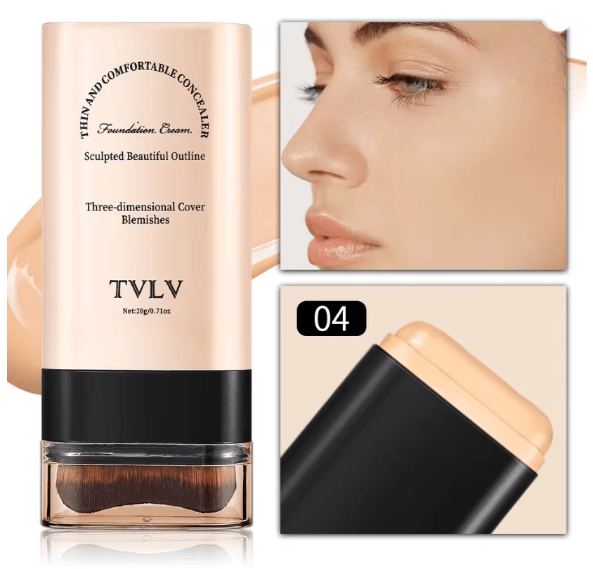 TVLV Eraser Foundation Stick With Built In Brush 5