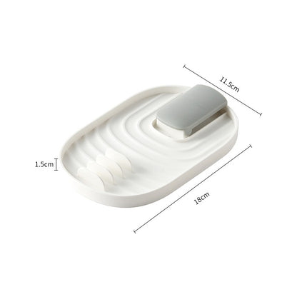 Heat-Resistant Plastic Spoon Holder, Kitchen Utensil Storage Shelf for Spatulas Ladles, Foldable Kitchen Accessory