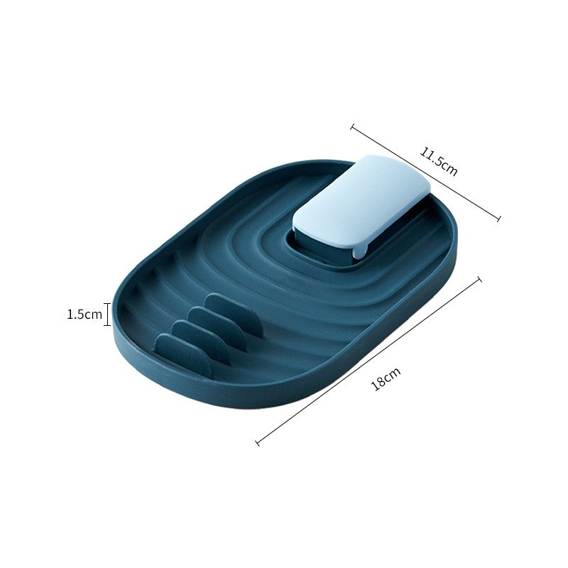 Heat-Resistant Plastic Spoon Holder, Kitchen Utensil Storage Shelf for Spatulas Ladles, Foldable Kitchen Accessory