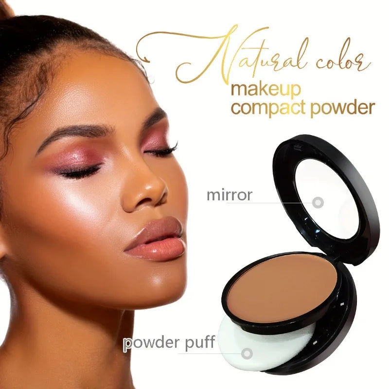 Sweat Resistant Contouring Powder Palette Matte Buildable Coverage For All Skin Tones Highlight  Sh 1