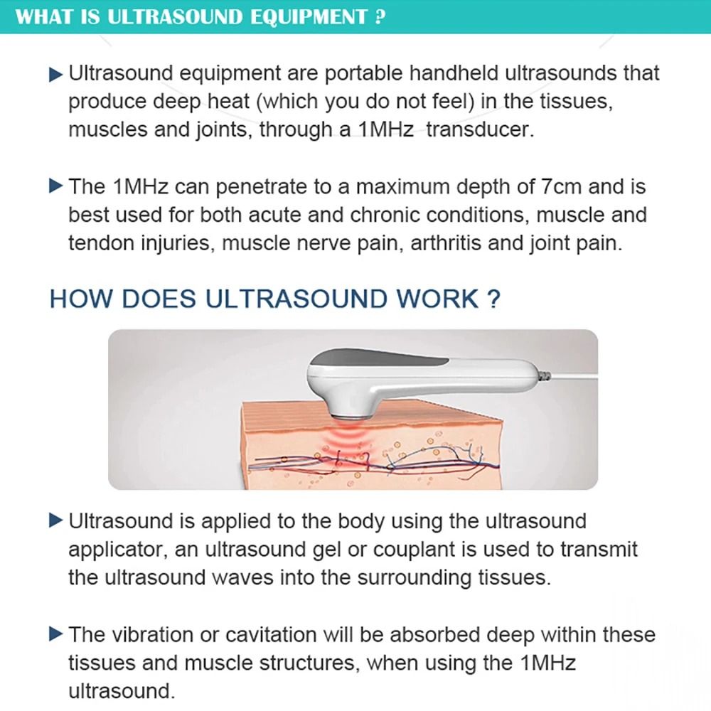 Ultrasonic Pain Relief Therapy Device For Muscle And Joint Recovery 6