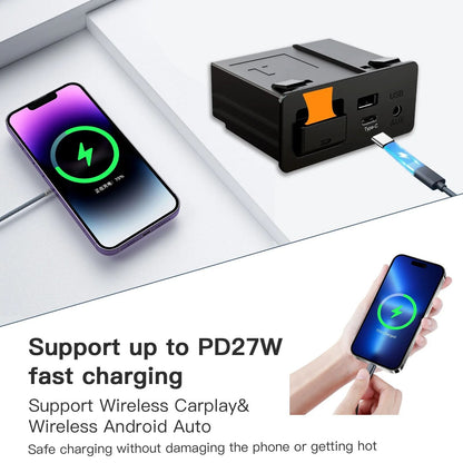 Wireless CarPlay Android Auto Adapter For Mazda TypeC Retrofit 3