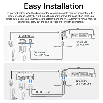 Wireless CarPlay Android Auto Adapter For Mazda TypeC Retrofit 5