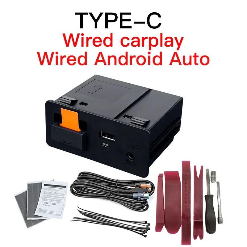Wireless CarPlay Android Auto Adapter For Mazda TypeC Retrofit 7