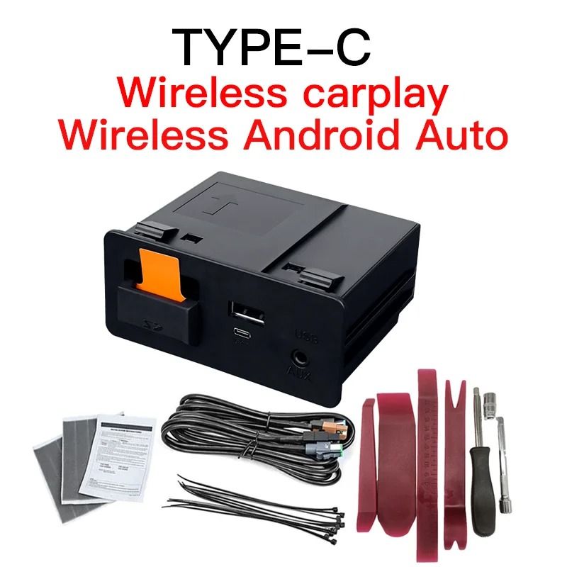 Wireless CarPlay Android Auto Adapter For Mazda TypeC Retrofit 8