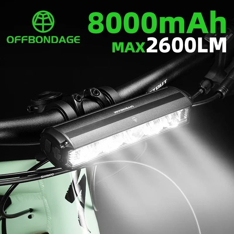 Rechargeable Waterproof Bike Light with USB Charging