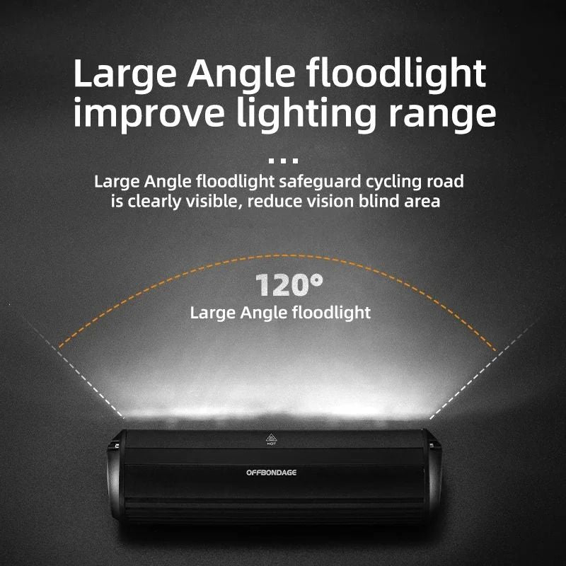 Rechargeable Waterproof Bike Light With USB Charging 3