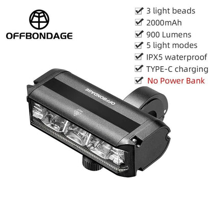 Rechargeable Waterproof Bike Light With USB Charging 6
