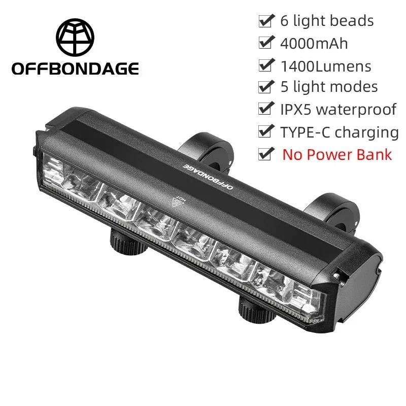 Rechargeable Waterproof Bike Light With USB Charging 8
