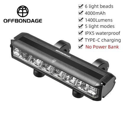 Rechargeable Waterproof Bike Light With USB Charging 8