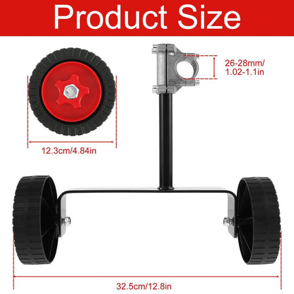 Adjustable Support Wheels For Weed Trimmers And Lawn Edgers 7