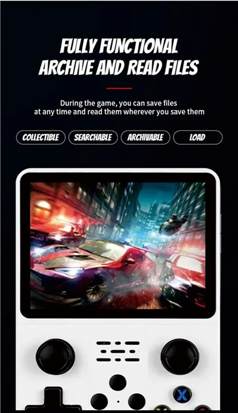 Retro R36S Handheld Gaming Console With Preloaded Games And IPS Screen 2
