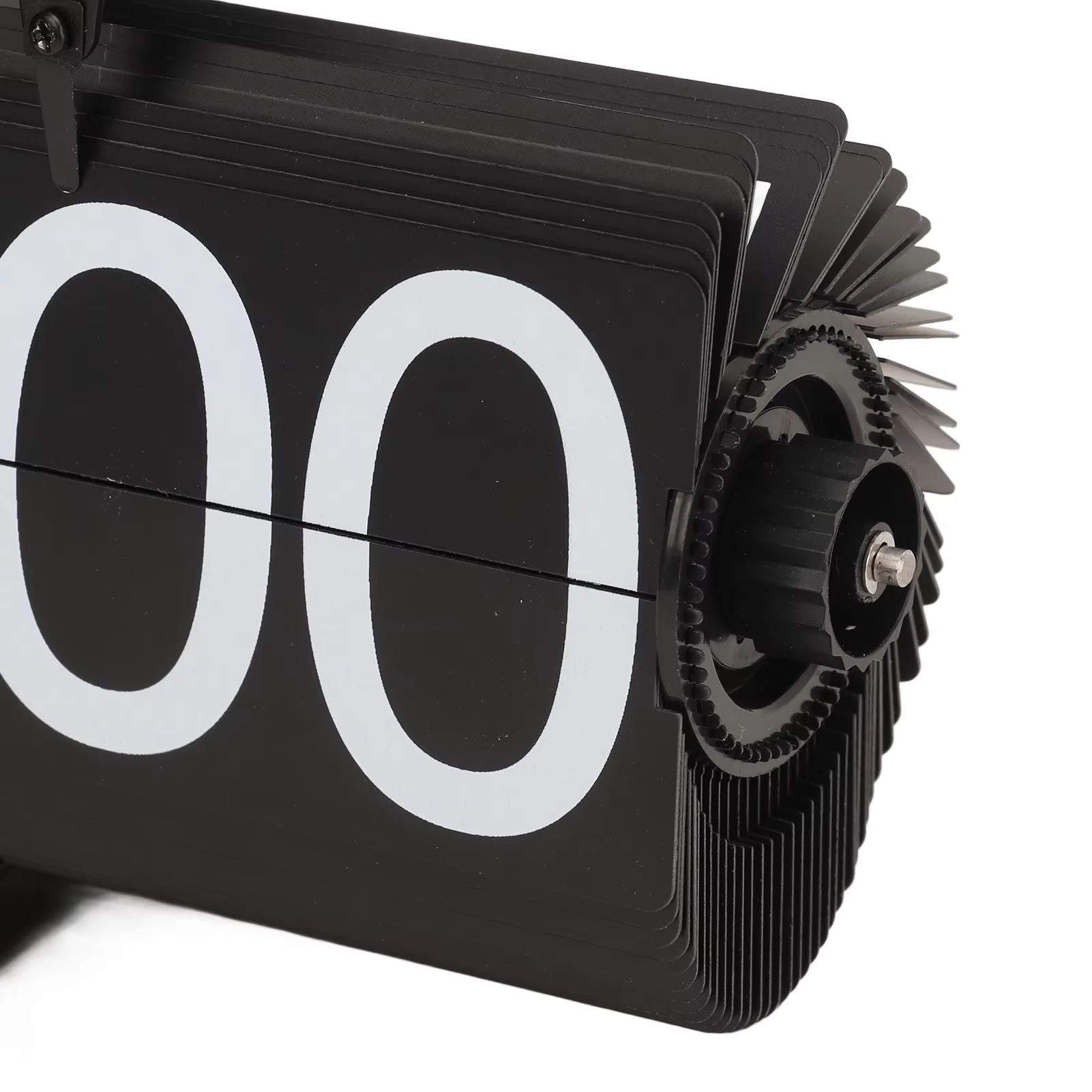 Digital FlipDown Clock Retro Mechanical Table Clock  Battery Operated Automatic Flip Clock 4
