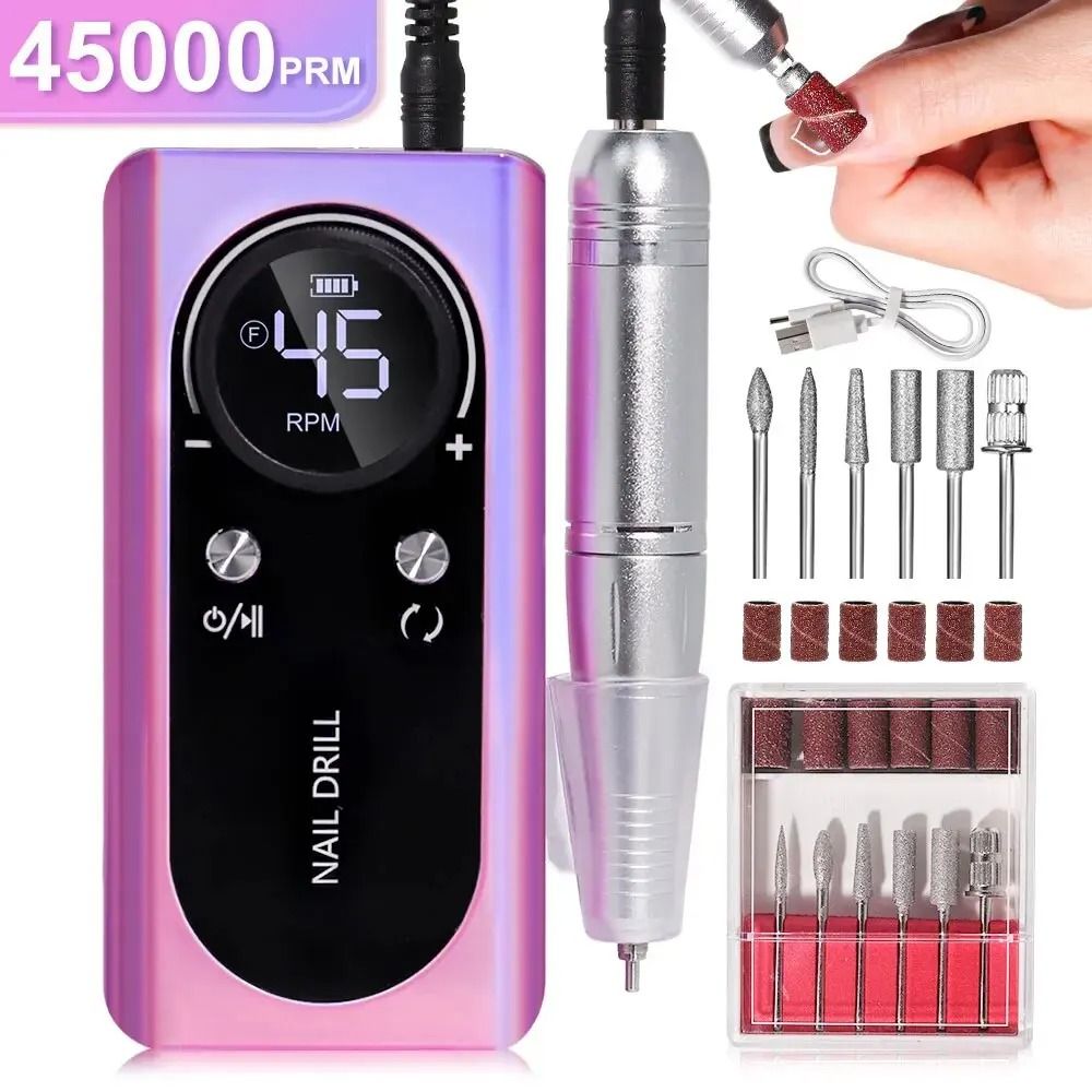 Professional Electric Nail Drill Machine For Salon And Home Use 10