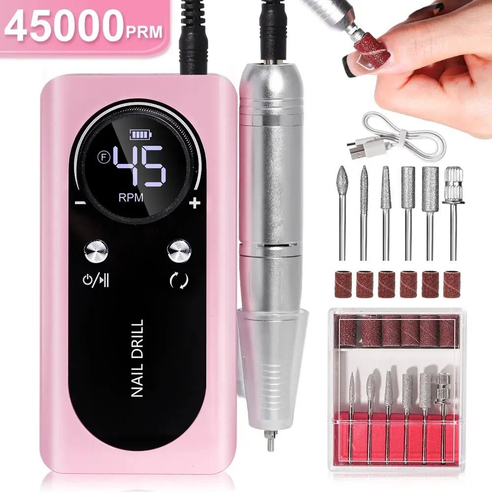 Professional Electric Nail Drill Machine For Salon And Home Use 11