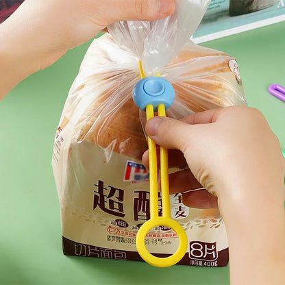 10pcs Multifunctional Bag Sealing Clips, Portable Snack, Grain Storage Clips for Home, Kitchen, Office Food Preservation