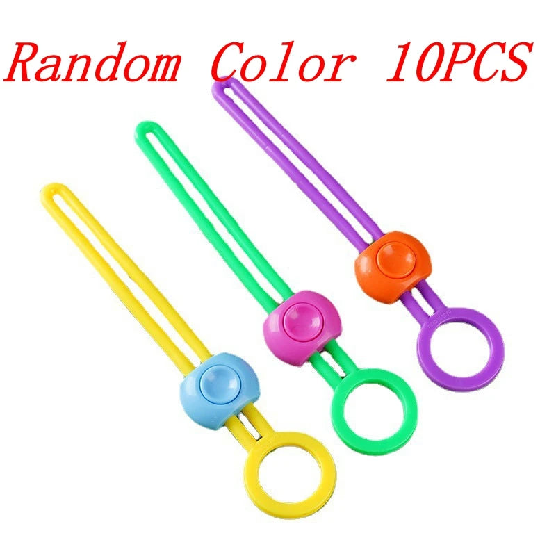 10pcs Multifunctional Bag Sealing Clips, Portable Snack, Grain Storage Clips for Home, Kitchen, Office Food Preservation