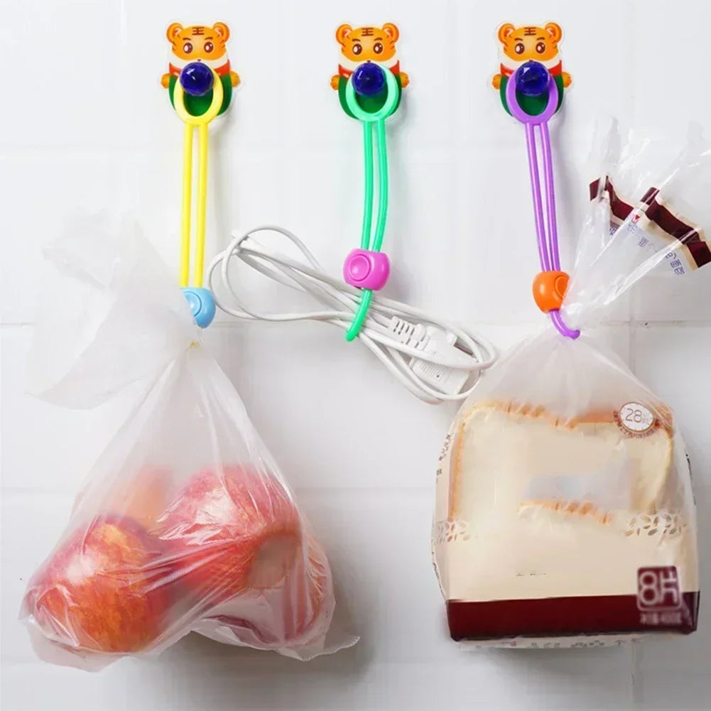 10pcs Multifunctional Bag Sealing Clips, Portable Snack, Grain Storage Clips for Home, Kitchen, Office Food Preservation