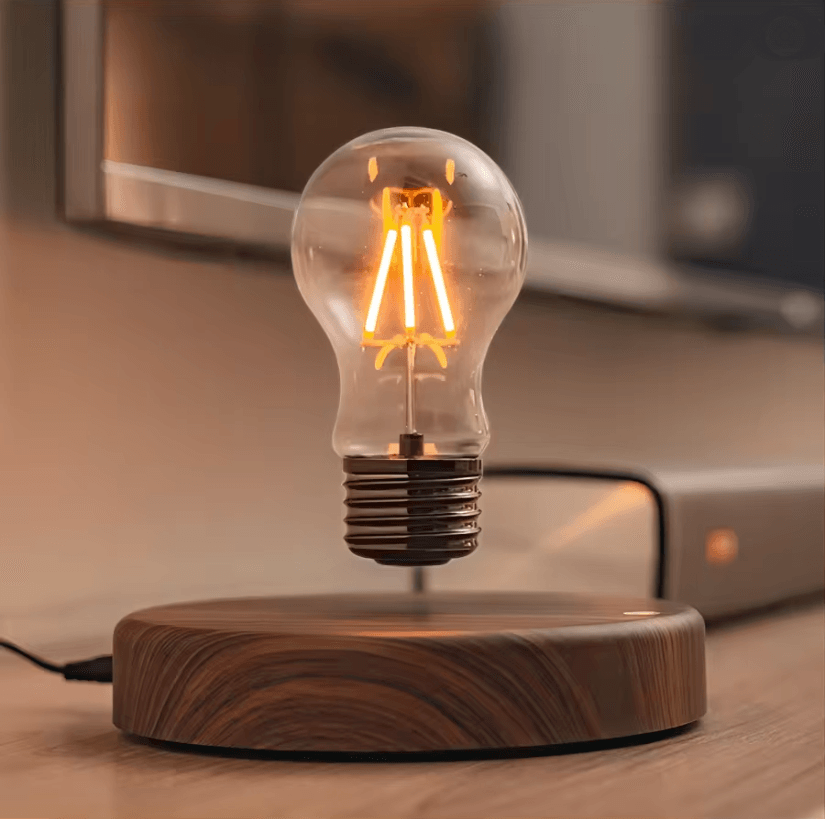 Magnetic Levitating LED Bulb Desk Lamp