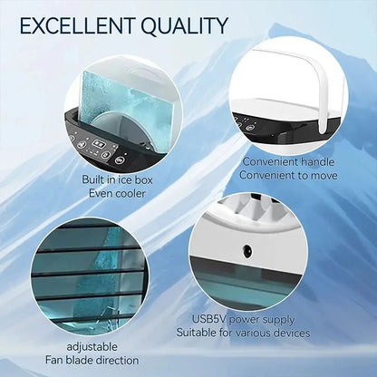USB Desktop Cooling Fan With Water Tank And Mist Function 5