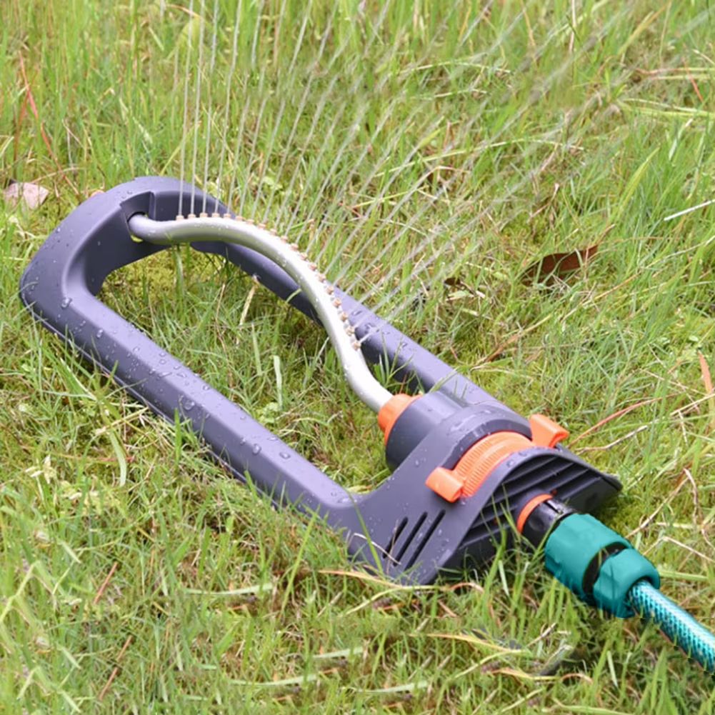 Oscillating Swing Sprinkler  Rustproof Automatic Lawn Irrigation With 4 Spray Modes 3