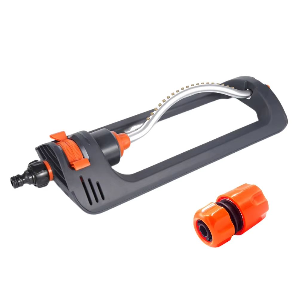 Oscillating Swing Sprinkler  Rustproof Automatic Lawn Irrigation With 4 Spray Modes 5