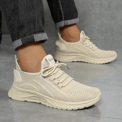 Womens Fly Weaving Casual Sneakers  Fall 2025 Breathable Fashion Trainers 2