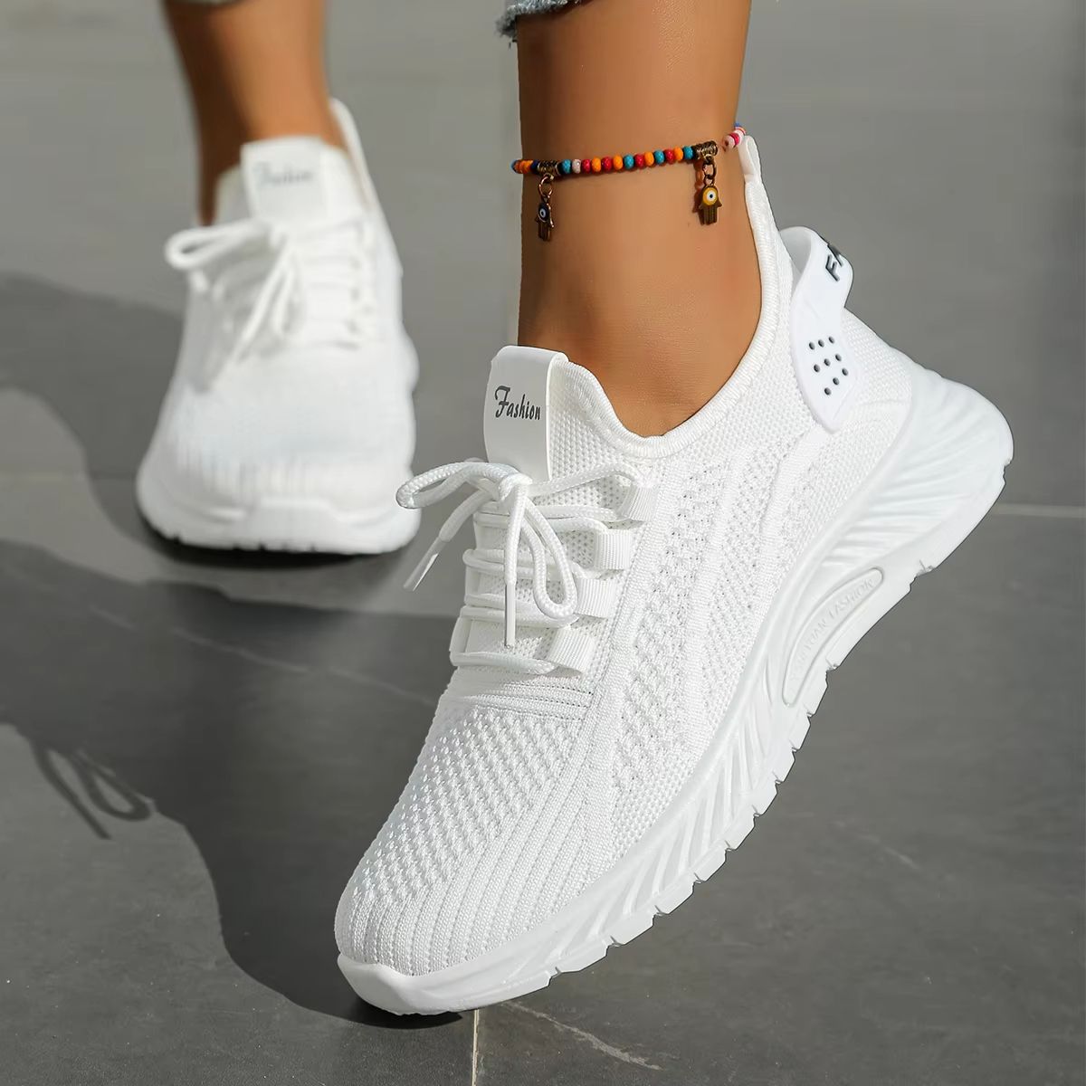 Womens Fly Weaving Casual Sneakers  Fall 2025 Breathable Fashion Trainers 3