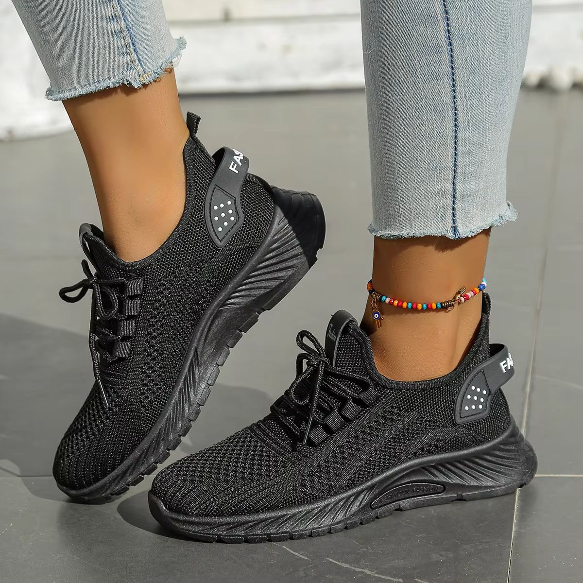 Womens Fly Weaving Casual Sneakers  Fall 2025 Breathable Fashion Trainers 5