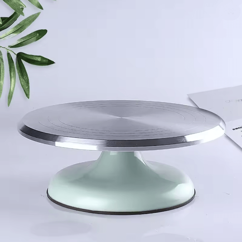 Aluminum 10 Inch Rotating Cake Turntable