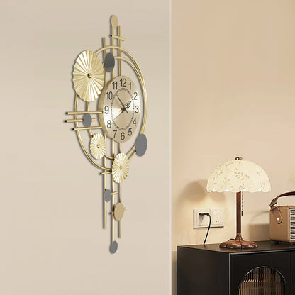 Modern Wall Clock Decorative Art, Silent Iron Wall Decoration Clock, Stylish Home or Office Wall Timepiece