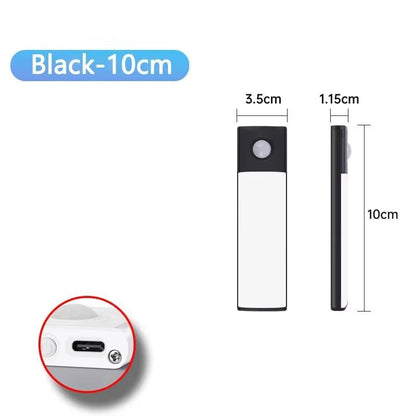 USB Rechargeable Motion Sensor LED Cabinet Light  Sleek Wireless  EasytoInstall Lighting For Home   11