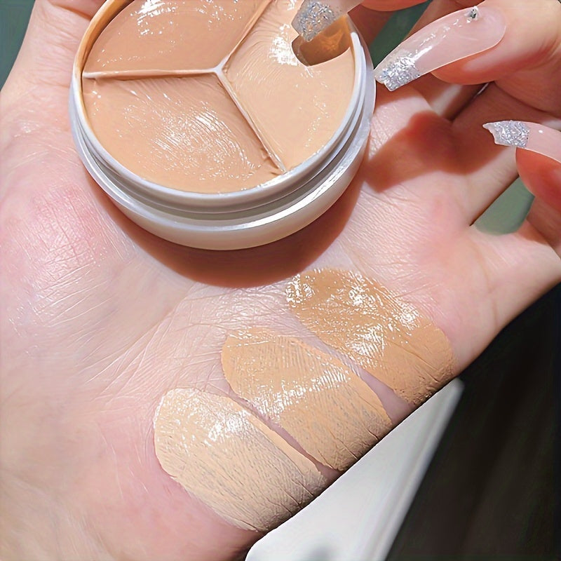 Waterproof Long Lasting Concealer Palette Cream Cover Spots Acne Marks, Dark Circles Moisturizing Foundation Face Makeup
