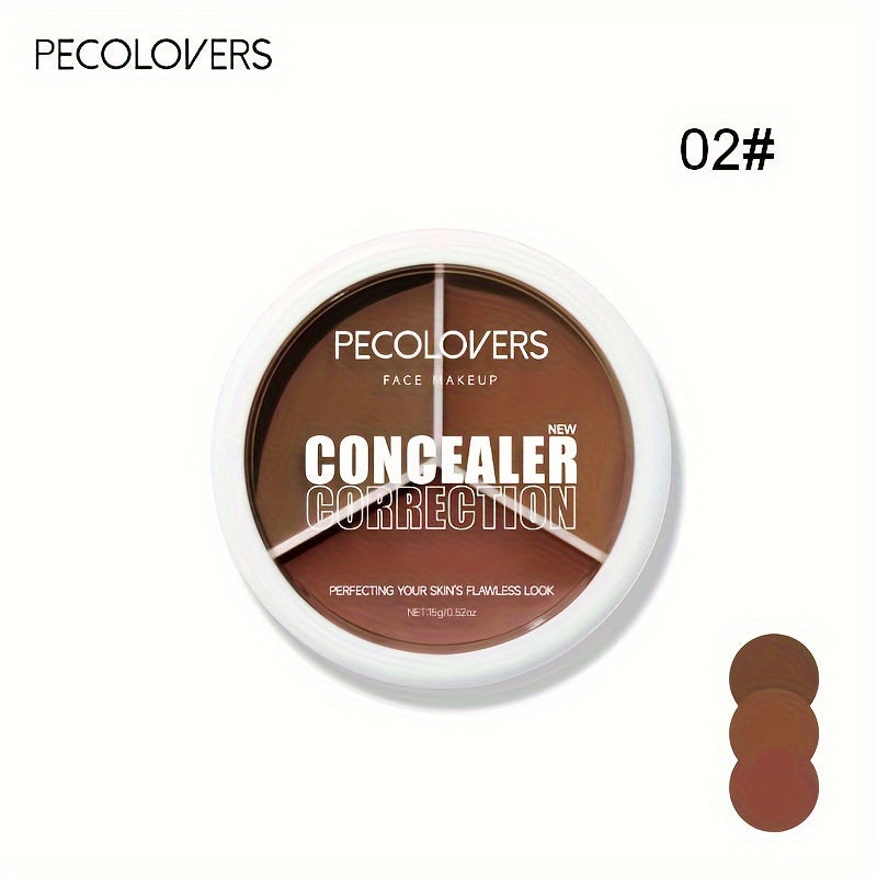 Waterproof Long Lasting Concealer Palette Cream Cover Spots Acne Marks, Dark Circles Moisturizing Foundation Face Makeup