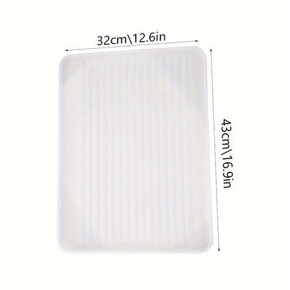 Durable Under-Sink Mat, Waterproof Drip Tray Liner for Kitchen & Bathroom Cabinets, Easy-Clean Storage Solution