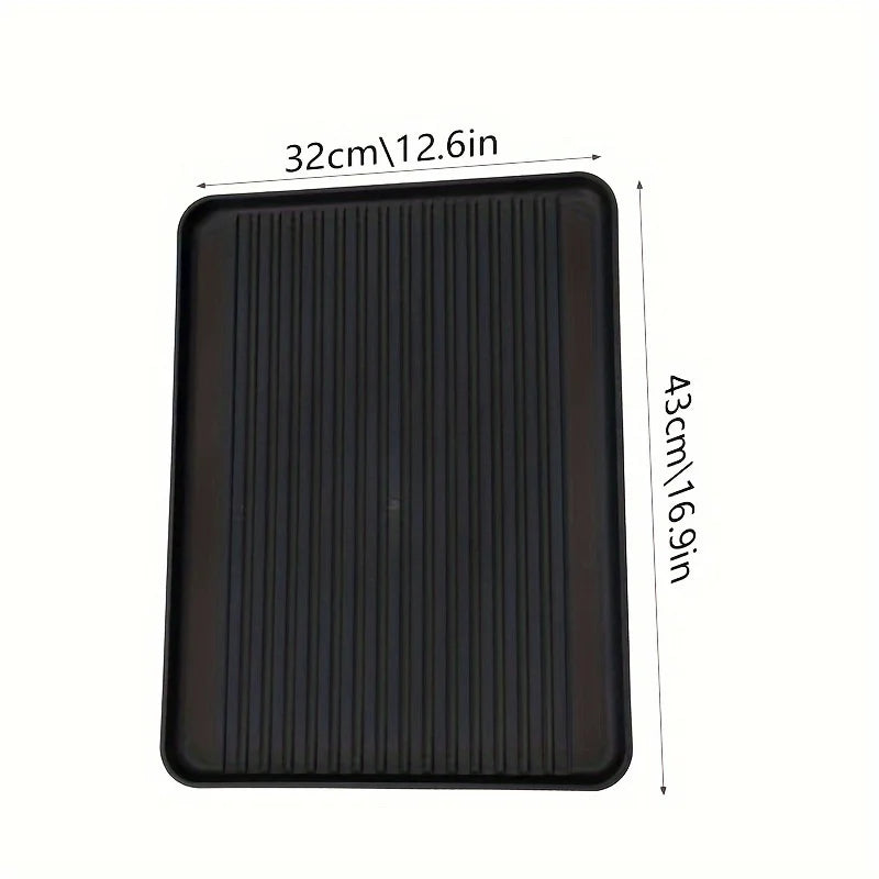 Durable Under-Sink Mat, Waterproof Drip Tray Liner for Kitchen & Bathroom Cabinets, Easy-Clean Storage Solution