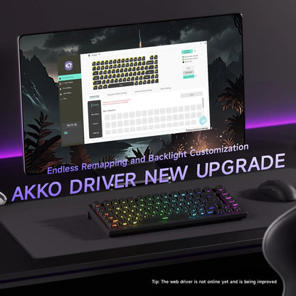 TAC75 HE Magnetic Switch Gaming Keyboard 75 Percent Rapid Trigger RGB Esports Wired Keyboard 5