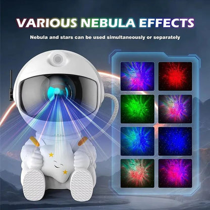 Astronaut Star Projector Colorful Galaxy Light For Bedroom Atmosphere And Birthday Gift 3