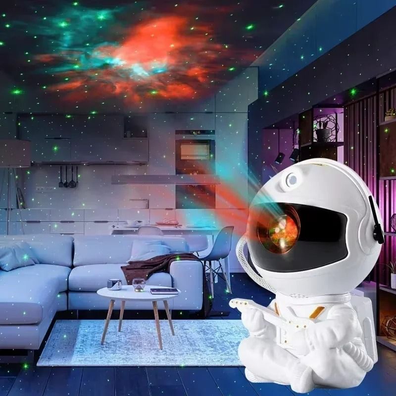 Astronaut Star Projector Colorful Galaxy Light For Bedroom Atmosphere And Birthday Gift 6