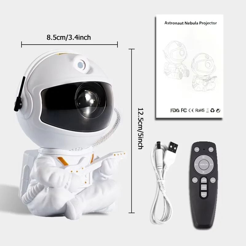 Astronaut Star Projector Colorful Galaxy Light For Bedroom Atmosphere And Birthday Gift 7