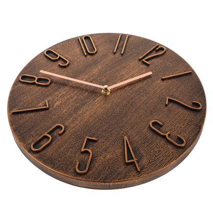 Modern Wall Clock Decor Living Clocks for Walls, Boho Clock for Office Kitchen Room, Waterproof Outdoor Design