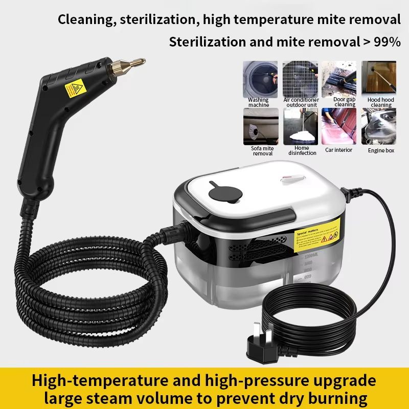 High-Pressure Handheld Steam Cleaner – Multi-Surface Steamer for Kitchen, Bathroom, Air Conditioner & Car Detailing
