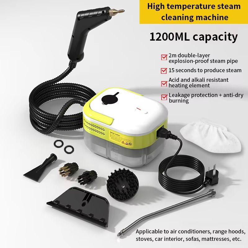 HighPressure Handheld Steam Cleaner  MultiSurface Steamer For Kitchen Bathroom Air Conditioner  Car 2