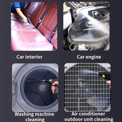 HighPressure Handheld Steam Cleaner  MultiSurface Steamer For Kitchen Bathroom Air Conditioner  Car 4