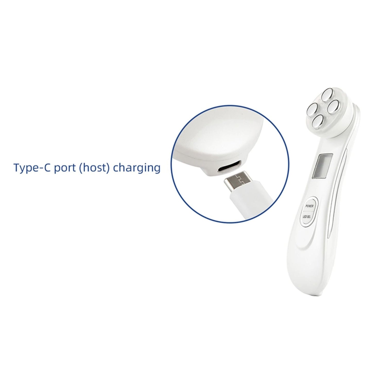 5 In 1 LED RF EMS Face Massager For Skin Lifting And Wrinkle Removal 6