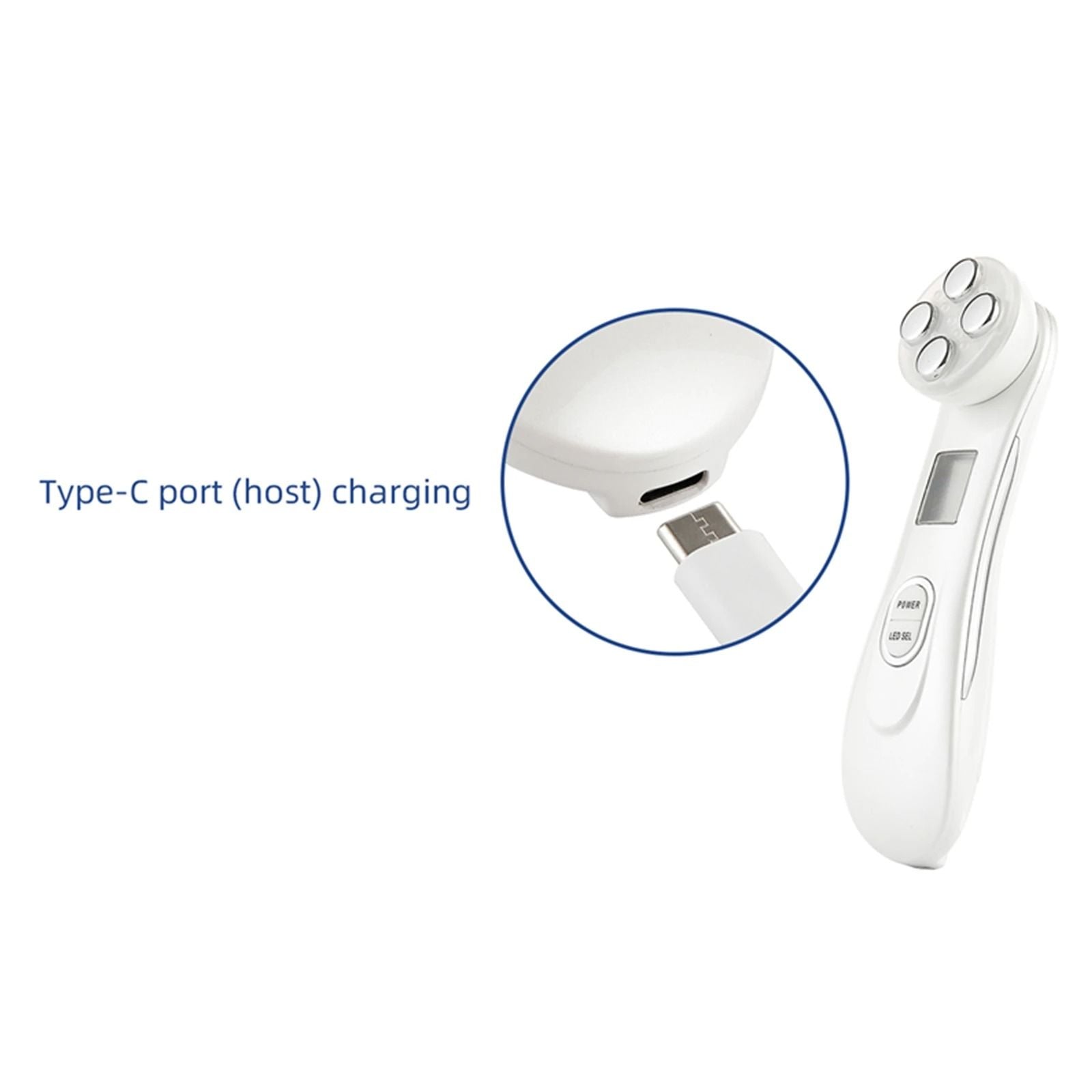 5 In 1 LED RF EMS Face Massager For Skin Lifting And Wrinkle Removal 6