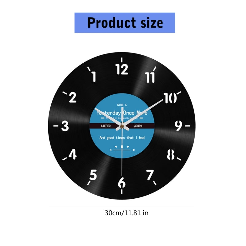 Reverse Wall Clock For Bedroom Living Room Elegant Counterclockwise Wall Clock 12Inch Quiet Acrylic 2