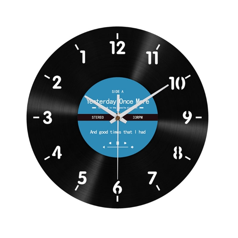 Reverse Wall Clock For Bedroom Living Room Elegant Counterclockwise Wall Clock 12Inch Quiet Acrylic 6