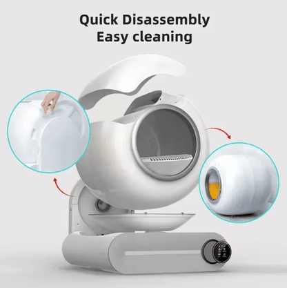 Tonepie 65L Smart Self Cleaning Cat Litter Box 1