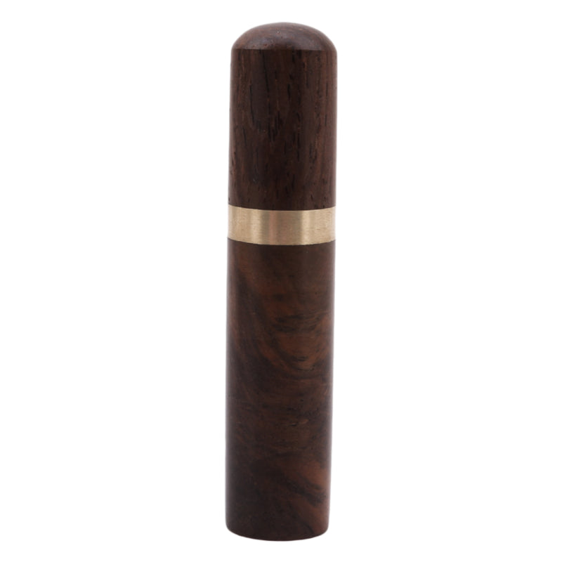 Portable Wood Toothpick Holder, Mini Toothpick Storage Box for Living Room, Pocket-Sized Toothpick Dispenser Stainless